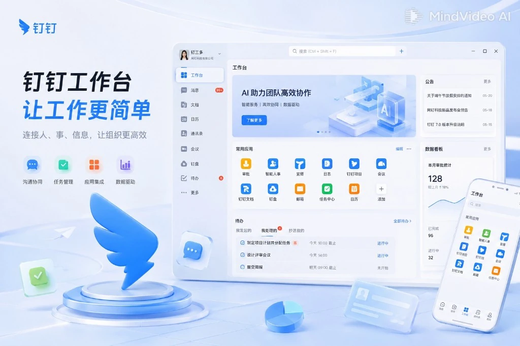 钉钉电脑版下载智能填表与审批加速